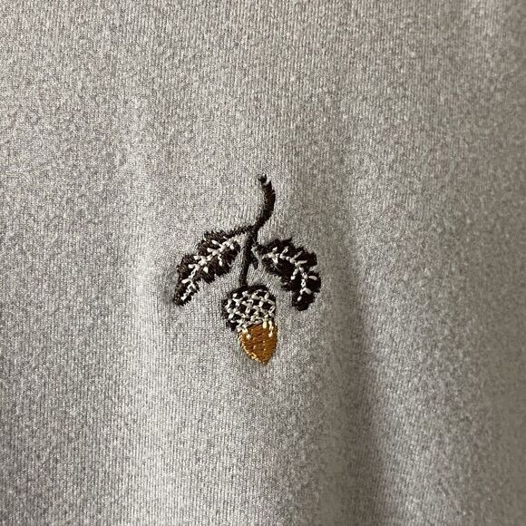 Holderness & Bourne Quarter Zip Shirt Mens Extra Large Gray Pullover Soft - Picture 5 of 8